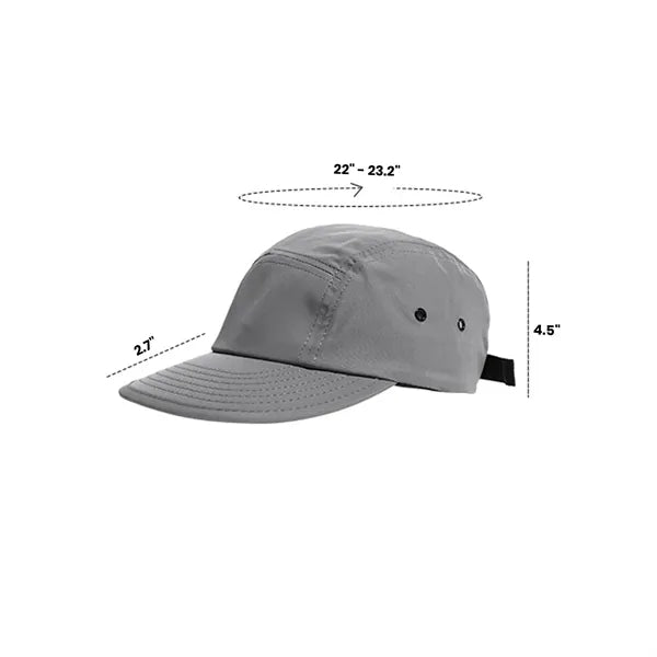 Men'S And Women'S Japanese Style Sunshade Five-Page Cap