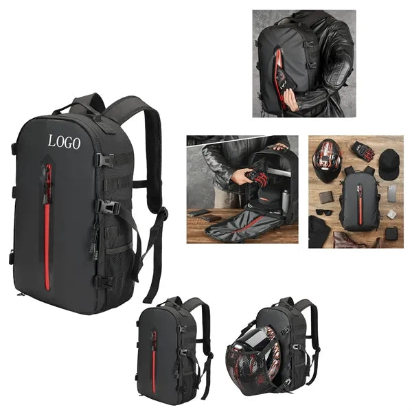 Helmet Backpack Detachable Mesh Outdoor Riding Motorcycle