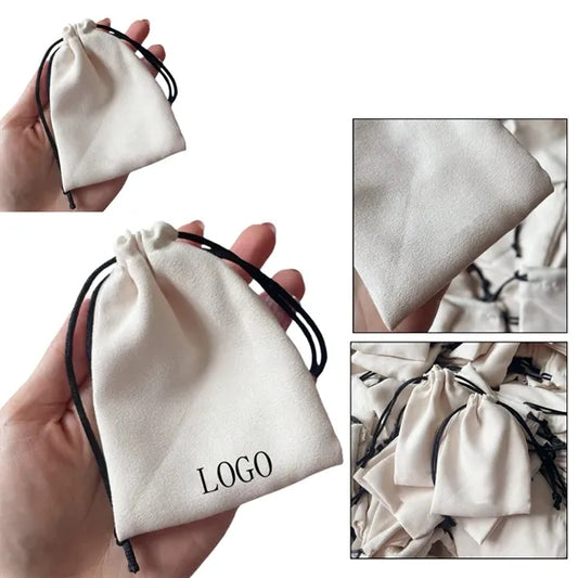 Cotton Drawstring Pouch Bags