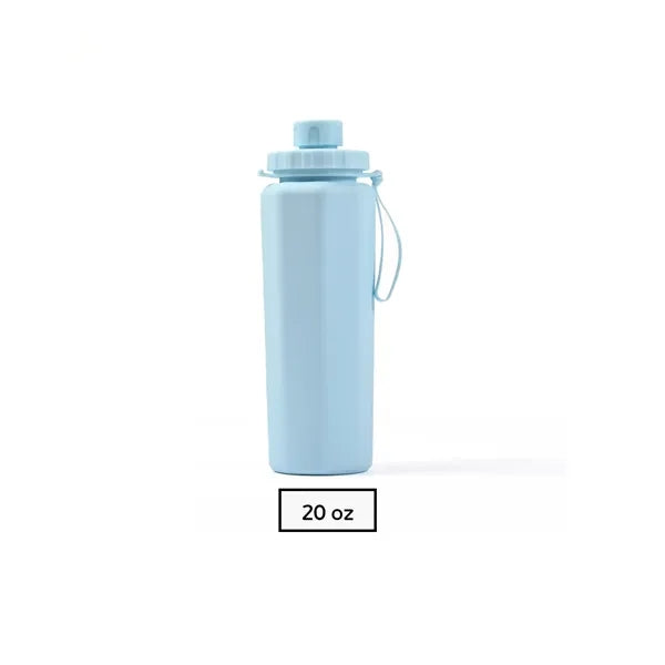 Silicone Foldable Water Bottle - Portable Sports Cup