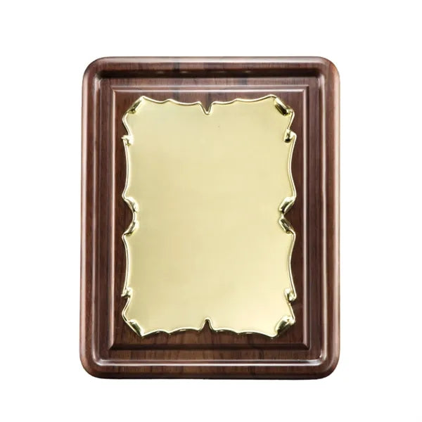 Heat-Infused Wooden Plaque Award