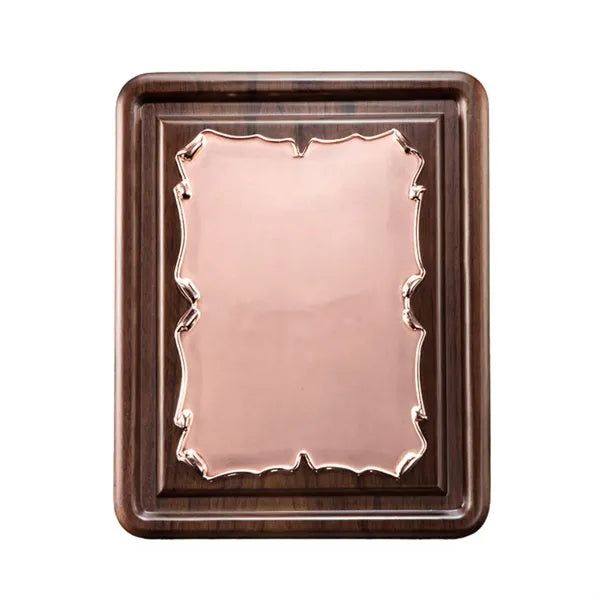 Heat-Infused Wooden Plaque Award