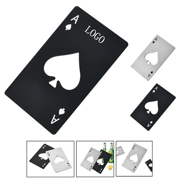 Poker Ace Bottle Opener
