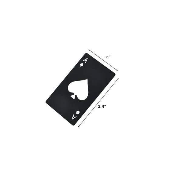 Poker Ace Bottle Opener