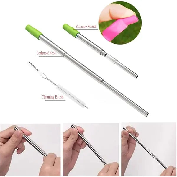Stainless Steel Telescopic Straw
