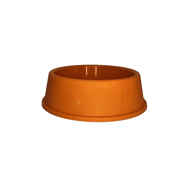 Frosted Plastic Footprint Bowl