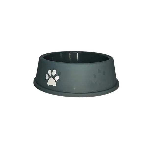 Frosted Plastic Footprint Bowl