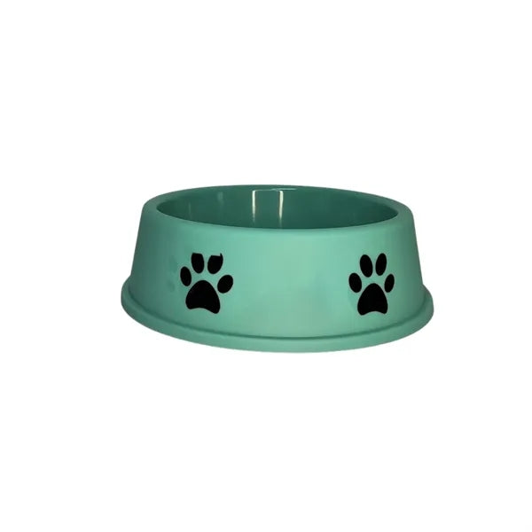 Frosted Plastic Footprint Bowl