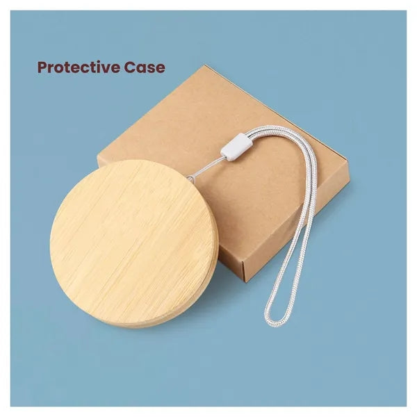 Bamboo Cable Storage Box