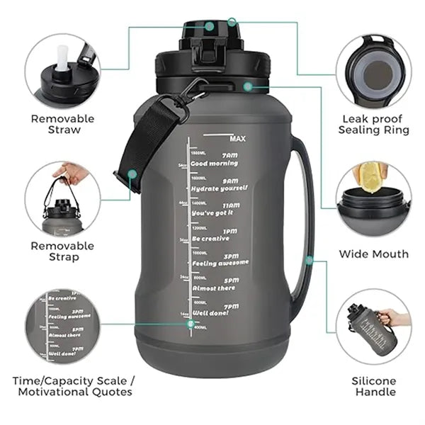 2L Outdoor Cycling Water Bottle