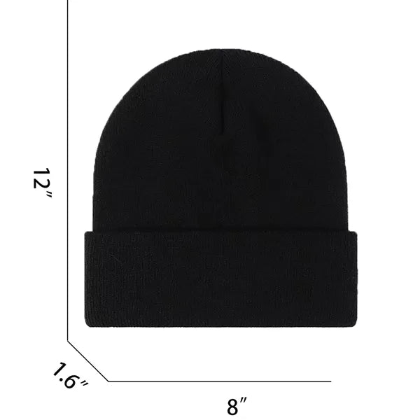 Embroidered Winter Beanie Cap