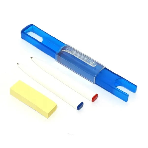Ballpoint Pen With Sticky Note