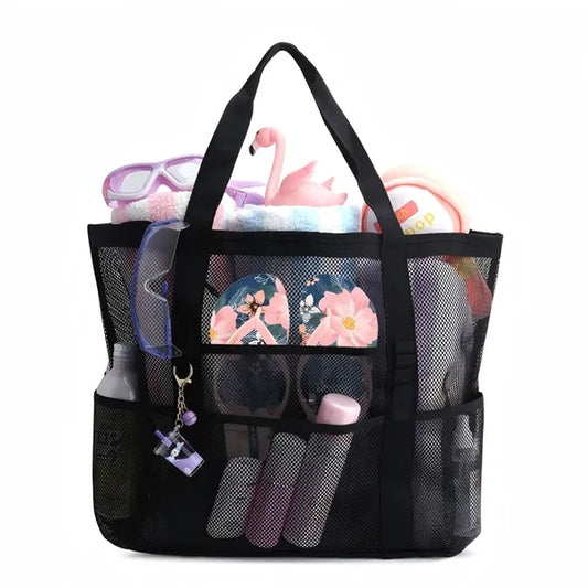 Beach Mesh Tote Bag