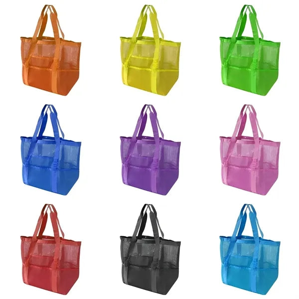 Beach Mesh Tote Bag