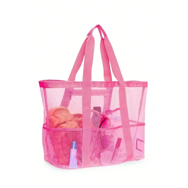Beach Mesh Tote Bag