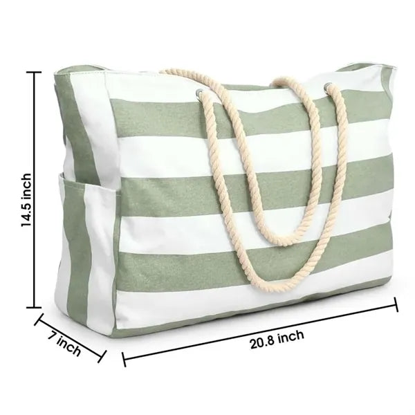 Large-Capacity Beach Tote Bag