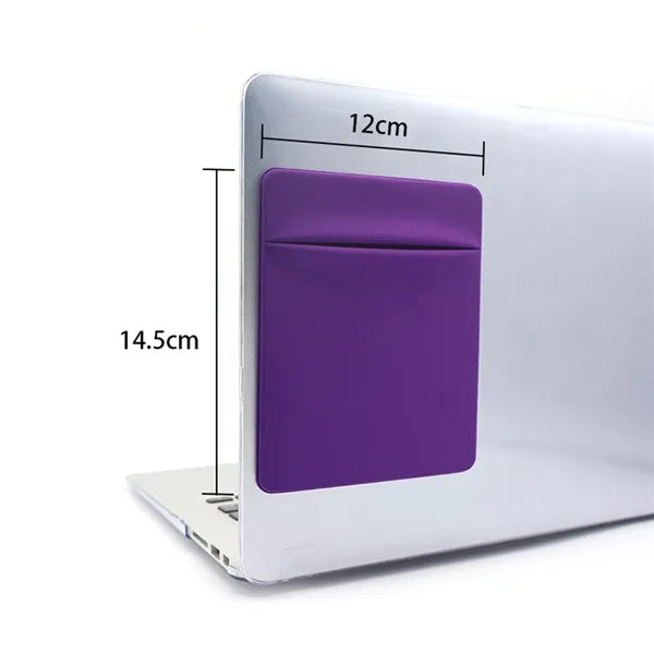 Self-Adhesive Mouse Storage Bag Stick Pouch For Laptop