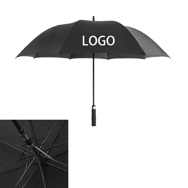 8-Rib Straight Handle Automatic Umbrella
