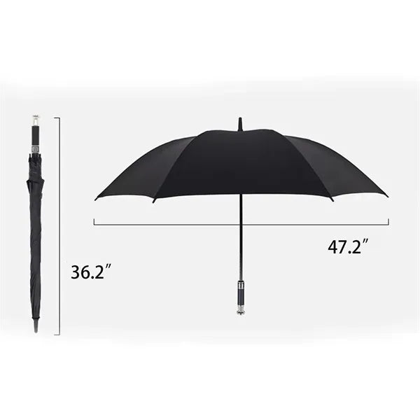 8-Rib Straight Handle Automatic Umbrella