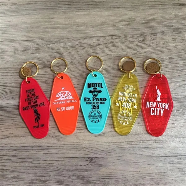 Motel Style Keychain