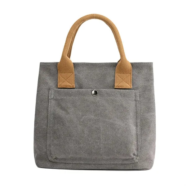 Canvas Mini Tote Bags With Zipper