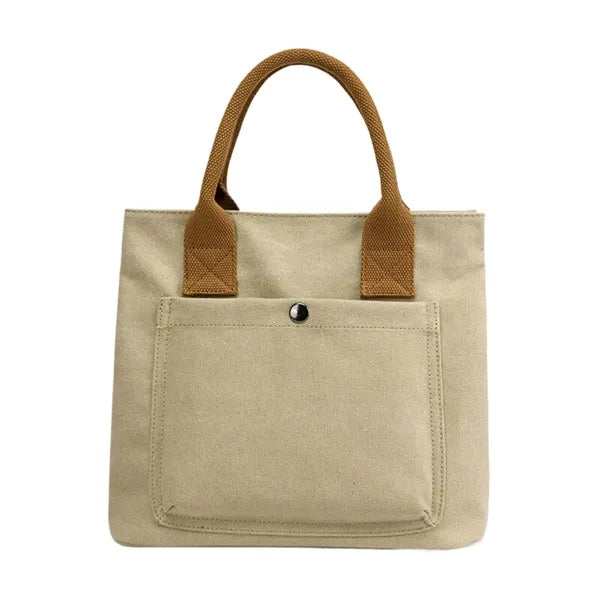 Canvas Mini Tote Bags With Zipper
