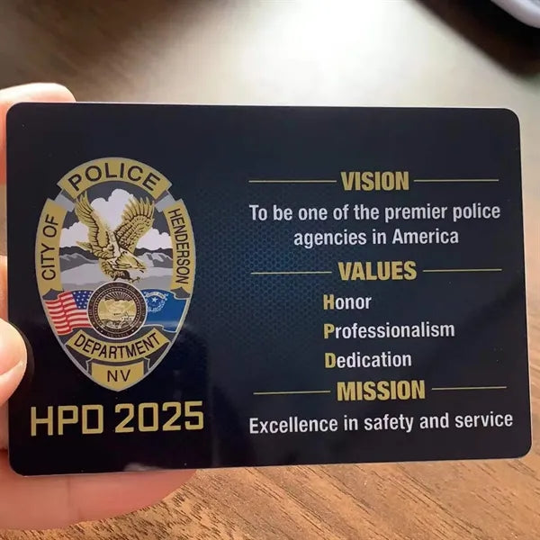 Double Sizes Full Color Imprint Plastic Card