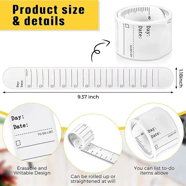 Silicon Memo Wristband Bracelet