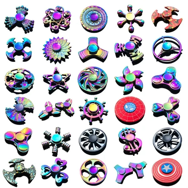 Alloy decompression fidget spinner toy