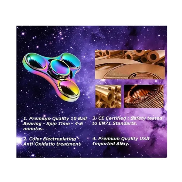 Alloy decompression fidget spinner toy