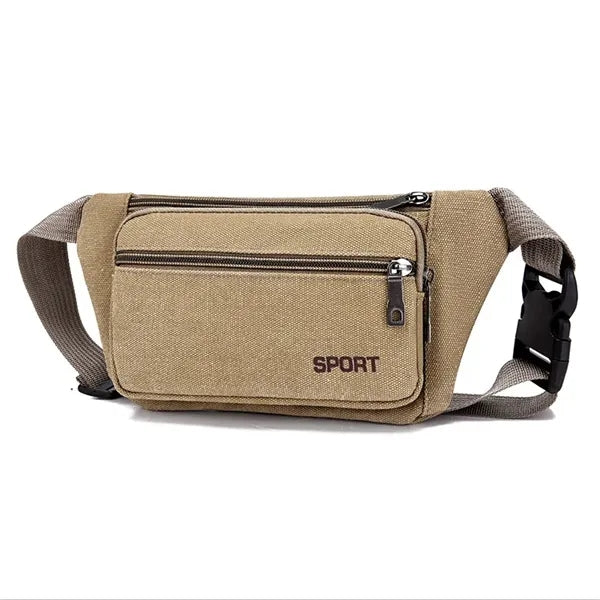 Sports Canvas Waist Bag