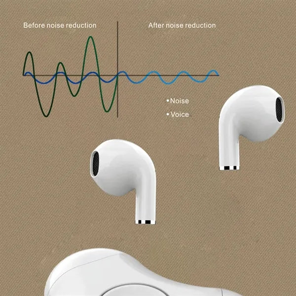 True Wireless Bluetooth Earbuds with Spinner Case