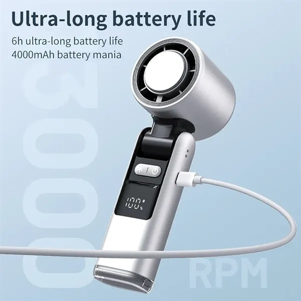 Portable High Speed Foldable Turbo Fan