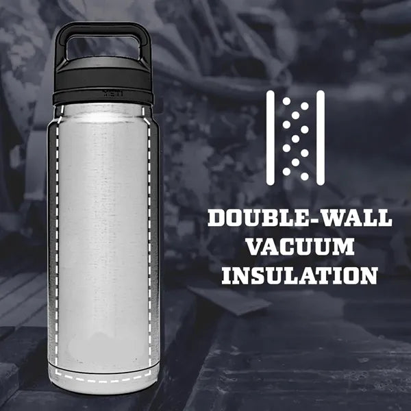 Water Bottle 26oz Vacuum Insulated Jug with Chug Cap