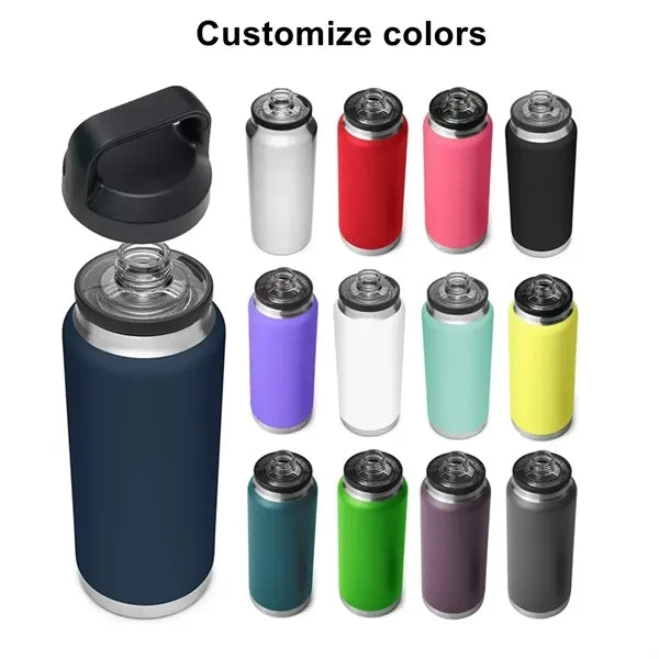 Water Bottle 26oz Vacuum Insulated Jug with Chug Cap