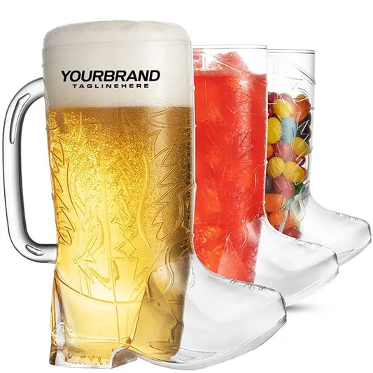 Events Plastic Boot Beer Mug