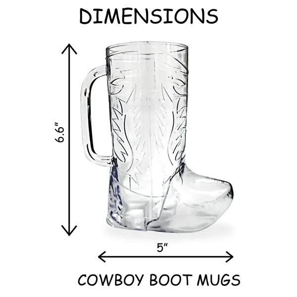 Events Plastic Boot Beer Mug