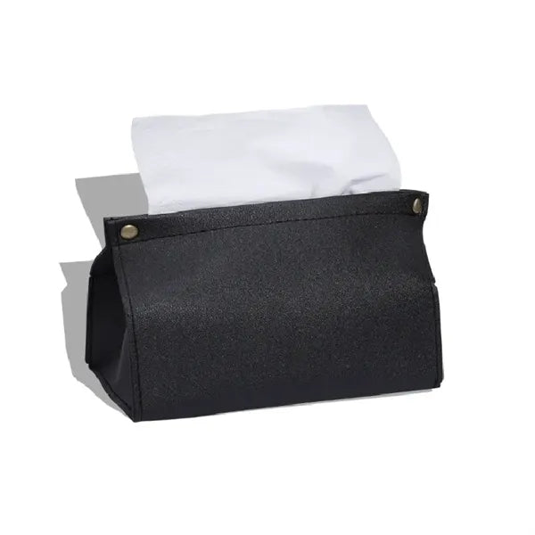 Leather Living Room Coffee Table Tissue Box