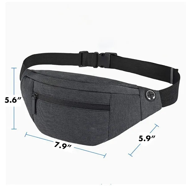 Crossbody Fanny Pack Pouch Waist Sling Bag Adjustable Straps