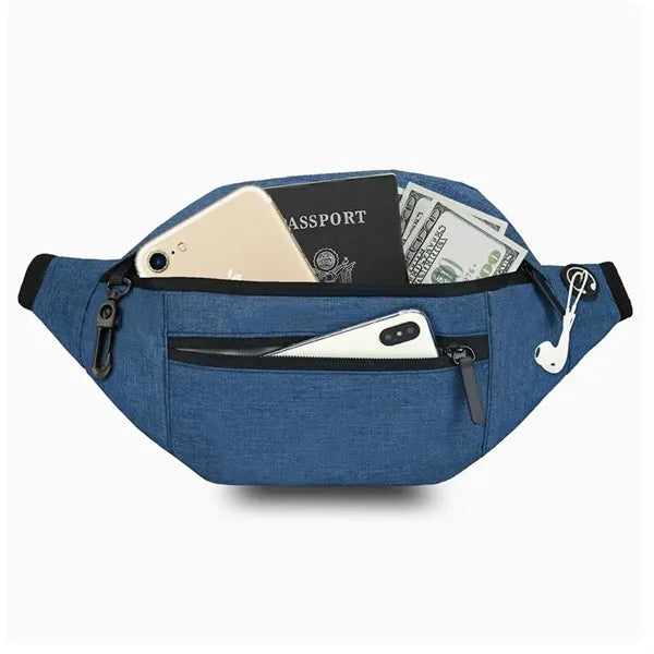 Crossbody Fanny Pack Pouch Waist Sling Bag Adjustable Straps