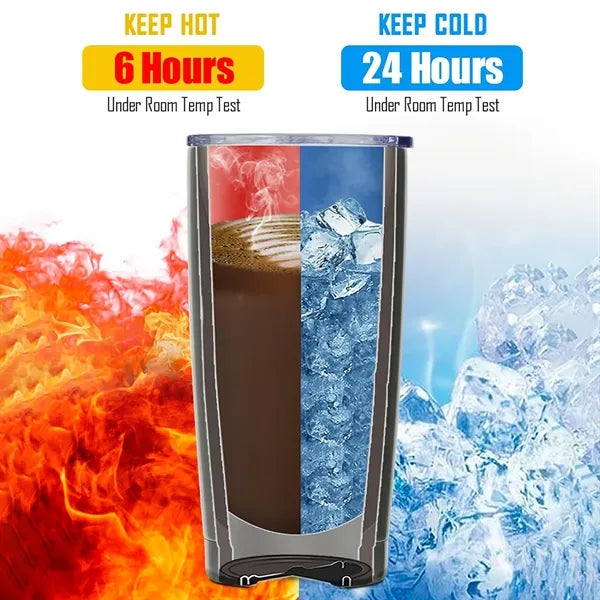 20 oz. Travel Tumbler Insulated Mug with Lid