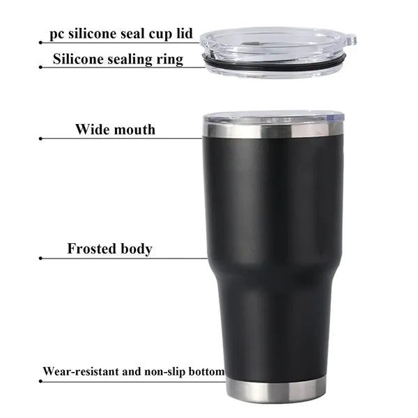 30 oz. Insulated Tumbler With Lids