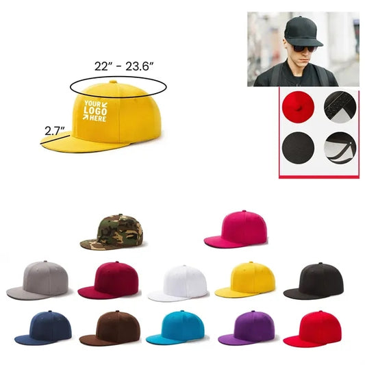 Stylish Six-Panel Snapback Hat for Urban & Casual Wear