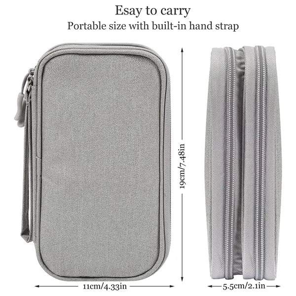 Travel Cable Bag Electronic Organizer Pouch