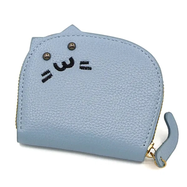 Cartoon Cat Zipper Card Bag