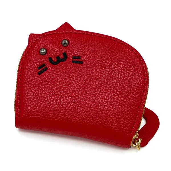 Cartoon Cat Zipper Card Bag