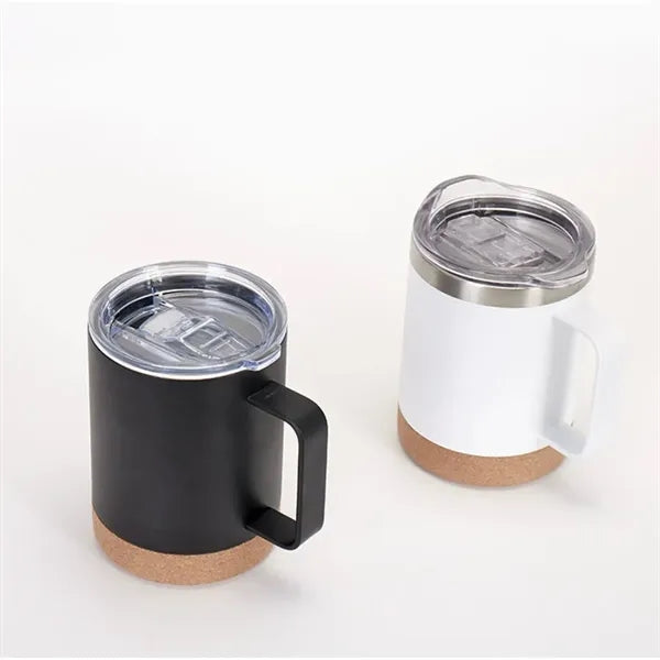 12 oz. Stainless Steel Insulated Coffee Mug Cork Bottom Cup