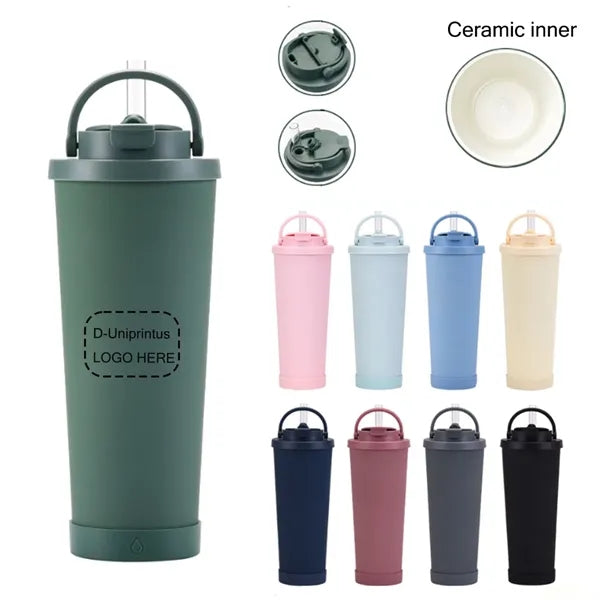 Travel Insulated Tumbler with Handle