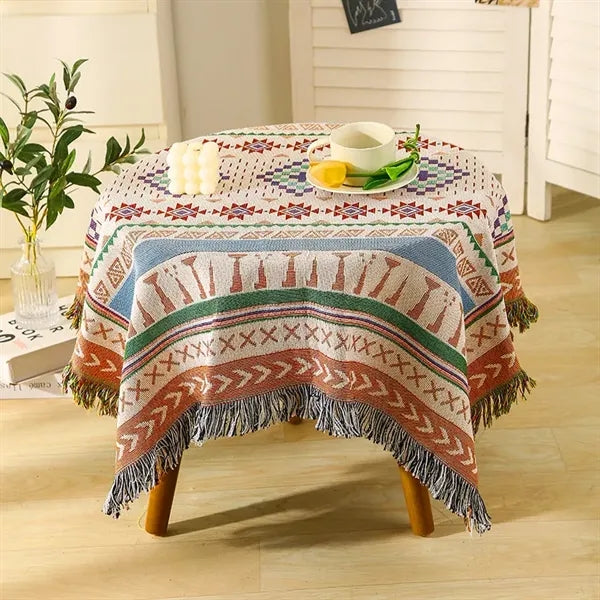 Woven Throw Blanket Tapestry