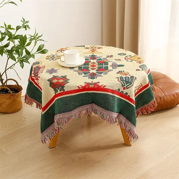 Woven Throw Blanket Tapestry